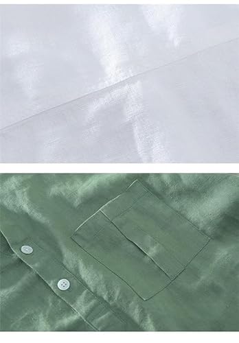 Image of Men's Half Sleeve Pocket Cotton Short Kurta Superfine Mandarin Chinese Collar Premium Short Kurta