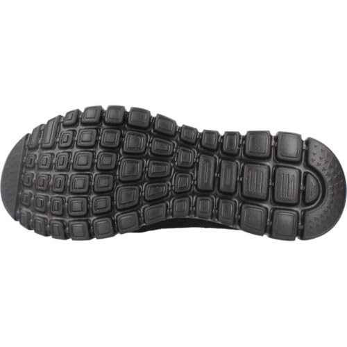 Skechers Garner - Newick 210803 Mokassin für Herren, Schwarzes Microleder-Strick, 39 EU - Bild 6