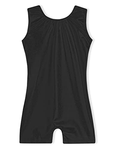 Image of Domusgo Gymnastics Leotards for Girls Sparkly One Piece Biketard Size 1-10Y