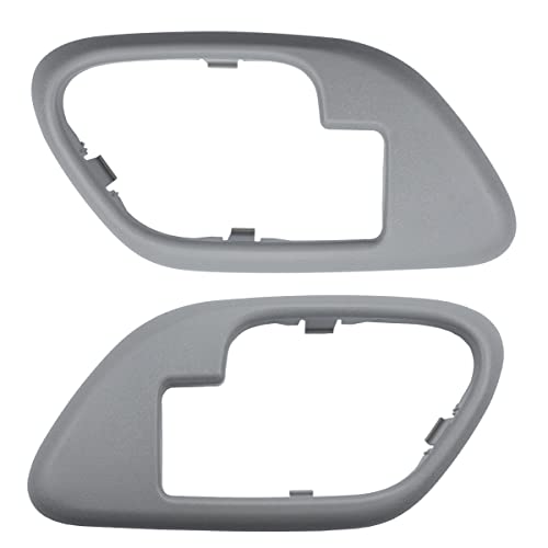 RLB-HILON Interior Door Handle Trim Bezel Compatible with Chevy GMC Silverado Suburban Tahoe Yukon...