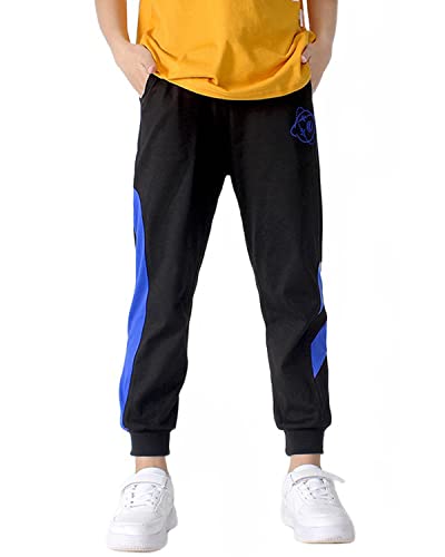 AOWKULAE Boys' Cotton Jogger Pants