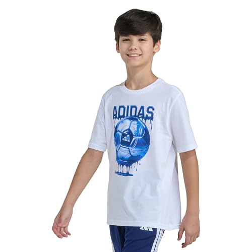 Image of Adidas Boys Short Sleeve Soccer Drip Tee