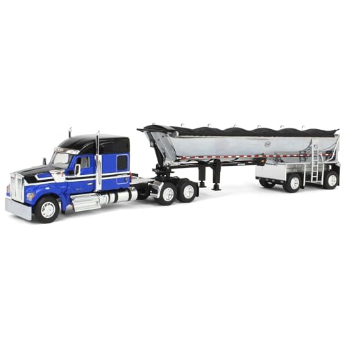 First Gear Kenworth W990 a escala 1:64 miniatura 1