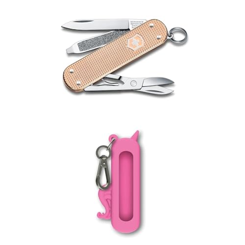 VICTORINOX(rNgmbNX) NVbN ALOX NVbNJ[Y Fresh Peach @\ iCt AEghA Lv ͂ }CiXhCo[t ߂₷蓋 5@\𓋍ڂXCX}`c[ ^ RpNg y 