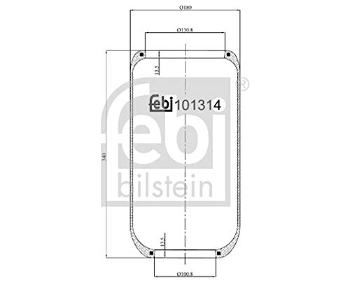 Enfriamiento Febi Bilstein 101314 soluciona fugas térmicas de motor