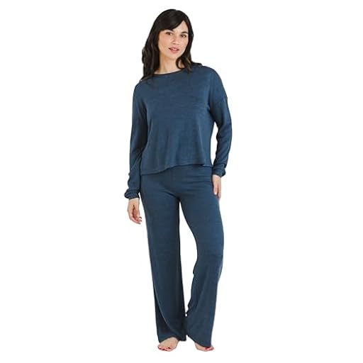 TRAMAS+ Pijama Angorina Mujer Juego, Azul Azafata, XL | Ya disponible en tu tienda friki favorita! En mundofriki.es!