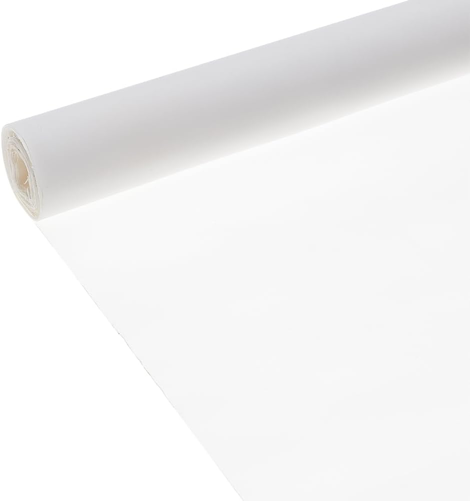 BENECREAT 4m x 40cm x 0.2mm Fine Filter Mesh Nylon Fabric, White Mesh Filter Woven Net Paint Nylon Filter Mesh Filter Cloth for Home Brewing (150 Mesh)