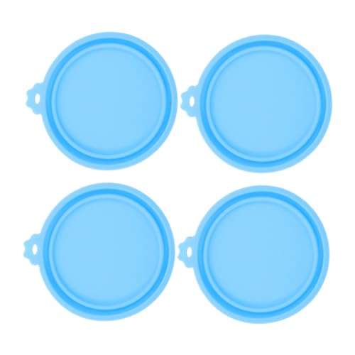 HAPINARY Silicone Pet Can Lids Cat Food Can Topper Reusable Sealable for 5.3 Oz Cans
