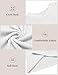 Ekouaer Womens Long Sleeve Tops Crew Neck Ribbed Tight Layering Basic Thermal Shirts Trendy Undershirts Fitted Sweaters White S