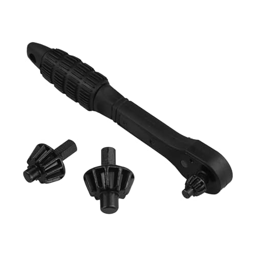ETUCYNG Ratchet Chignole Wrench | 2 in 1 Chuck Wrench and Ratchet Wrench - Multifunction Replacement Parts Interchangeable Accessories for Power Tools Home Clamping
