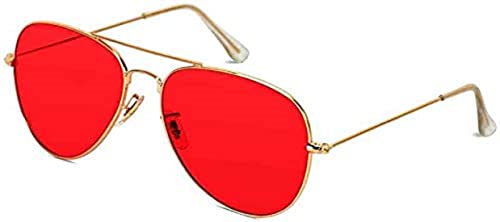 Image of UV Protected Aviator Sunglasses For Men Women & Girls Boys Unisex Stylish Sunglasses