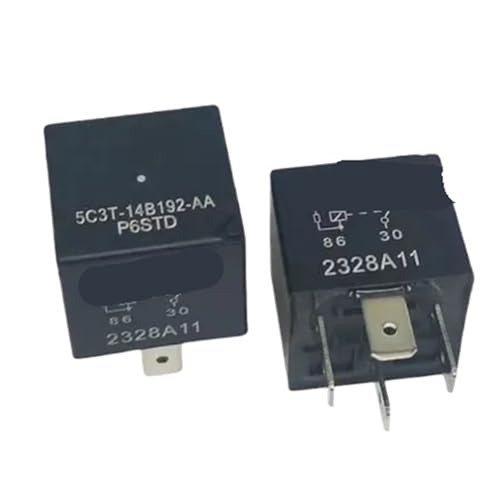Relais 5C3T-14B192-AA 12V CC 4 broches pour circuit électrique auto