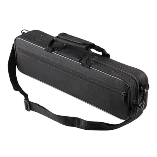 GALPADA 1Pc Professional Flute Shoulder Bag Durable Flute Carrying Case with Ergonomic Design for Musicians and