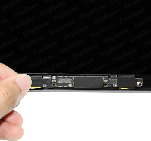 Image of 13 inch Screen Replacement for MacBook Air M1 2020 A2337 EMC 3598 Display Full LCD Screen Complete Full Top Assembly Kit 661-16806 (Space Gray)