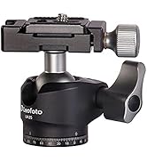 LEOFOTO LH-25 25mm Low Profile Ball Head Arca/RRS Compatible Inc PU-25 QR Plate