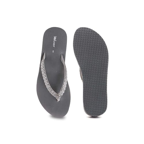 Image of Khadim's Waves Platform Heel Slippers for Women