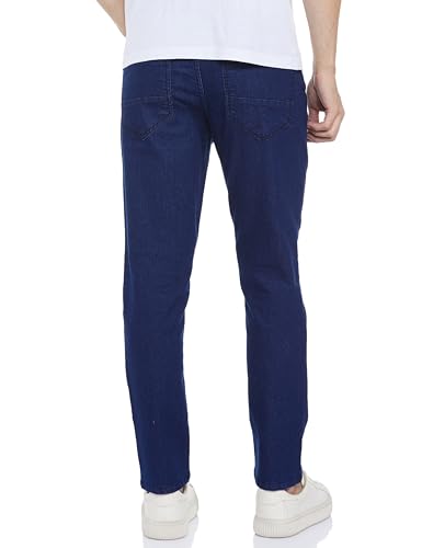 Image of INKD Men's Classic Regular Fit Jeans with 5 Pocket Styling | Mid- Rise | Soft & Stretchable | Men's Bottomwear (Available in Plus Sizes)