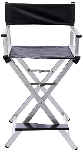 Klass Vough Cadeira Profissional Para Maquiagem Prata