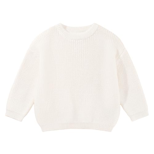 ESHOO Baby Girl Boy Knit Sweater Blouse Toddler Pullover Sweatshirt Crewneck Long Sleeve Tops for Kids Fall Winter Clothes