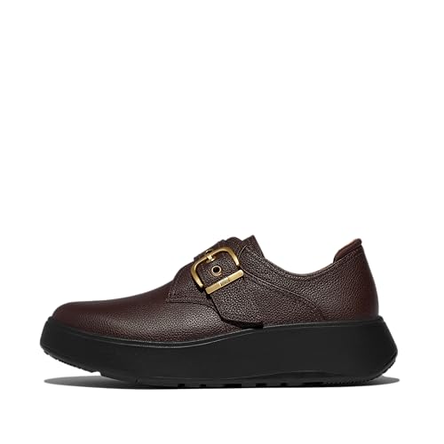 Zapatos monkstrap Fitflop F-Mode de piel para mujer idóneos para ir a la oficina con estilo