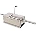 LifeSky Manual Sausage Stuffer Horizontal Design - Stainless Steel Sausage Maker with 4 Tubes & 3L Capacity for Home Kitchen & Small Scale Food Processing
