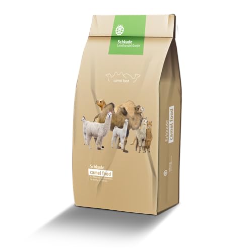 Camel Food Basic, Ergänzungsfutter für Trampeltiere, Dromedare, Lamas, Alpakas und andere Grasfresser, Zootierfutter, 5 mm pelletiert, 25 kg