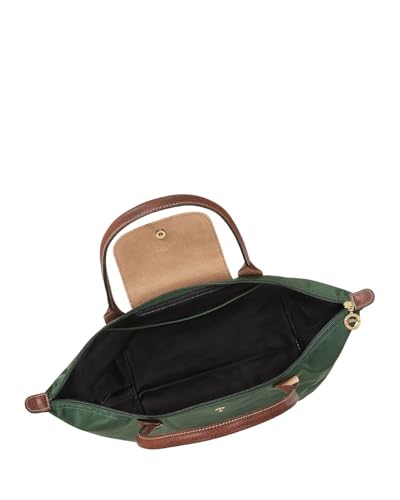 Longchamp 'Large 'Le Pliage' Nylon Tote Shoulder Bag, British Green4