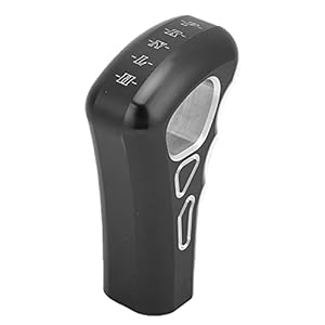 AMONIDA Gear Shift Knob Grip, Automatic Gear Stick Shift Knob Grip Head, Handle Lever Car Modification Replacement for Polaris Ranger RZR 800 900 1000 S XP (Black)