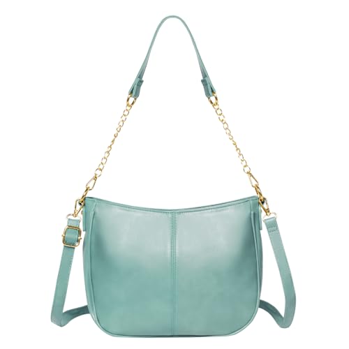 Image of Shoulder Bag for Women, Vegan Leather Classic Crossbody Purses Handbags, Trendy Hobo Bag Tote Purses for Women