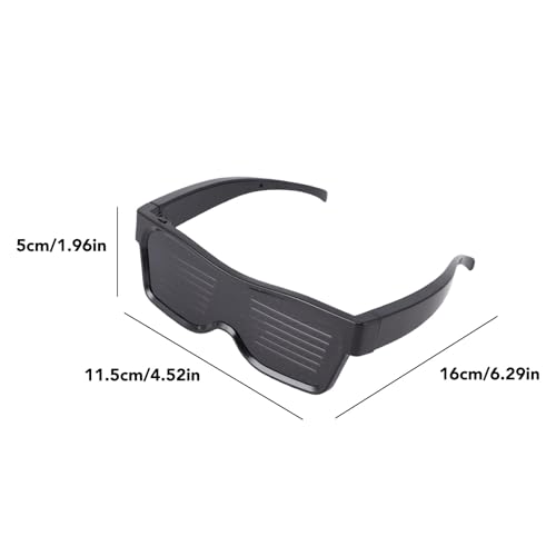 Lunettes LED intelligentes connectées avec contrôle dynamique par application SEAFRONT - 2
