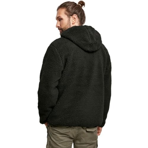 Men's Hooded Fleece Quarter Zip Pullover2