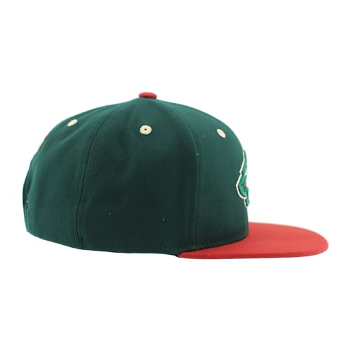 Image of ZHATS NHL Unisex-Adult NHL Officially Licensed Adjustable Snapback Hat Flat Bill Z11 Icon Two Color