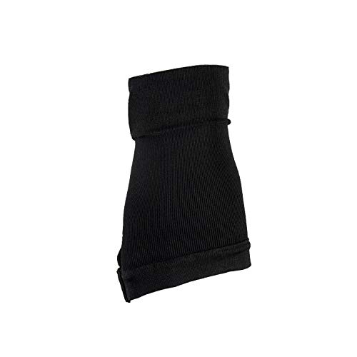 Image of Truform Lymphedema Compression Gauntlet, 20-30 mmHg Post Mastectomy Support, Black, Large