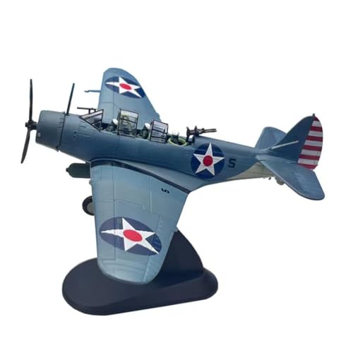 Bombardero TBD escala 1:72 modelo de metal fundido a presión de torpedero militar coleccionable 3