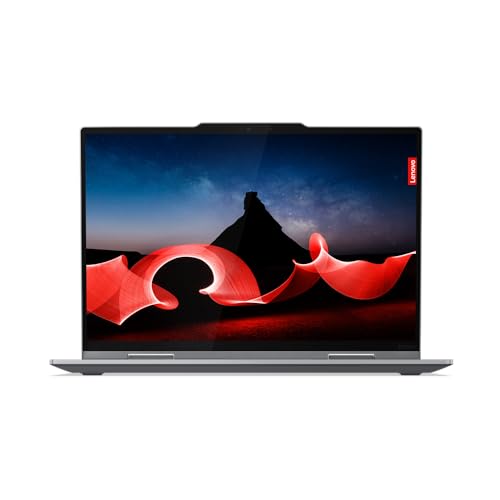 Image of Lenovo ThinkPad X1 Gen 9 21KE006BUS 14 inch Touchscreen Convertible 2 in 1 Notebook - WUXGA - Intel Core Ultra 7 165U - vPro Technology - Intel Evo Platform - 32 GB - 512 GB SSD - English Keyboard - Gray