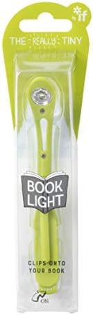 IF Really Tiny Book Light (Pink)  Compact Reading Lights for Books in Bed  Flexible Book Light Clip On  A Great Book Lamp with Batteries Included