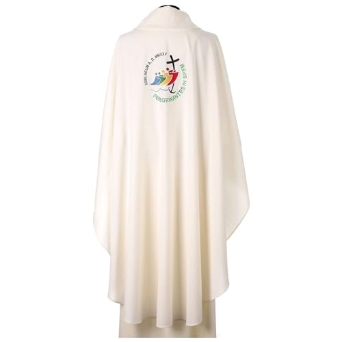 VILLAGE GIFT IMPORTERS Catholic Jubilee vestment with Official Logo for Jubilee 2025 Year4