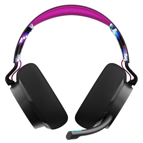 Image of Skullcandy SLYR Pro Multi-Platform Wired Gaming Headset, Removable Mic, Lightweight Design, Ultra-Soft Memory Foam Ear Cushions, Mute and Volume Controls, PC, Xbox, PlayStation - Black Digi-Hype