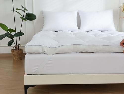 Memory Foam Mattress Topper Fullf, 3In Thick Plush Gel Foam Bed...