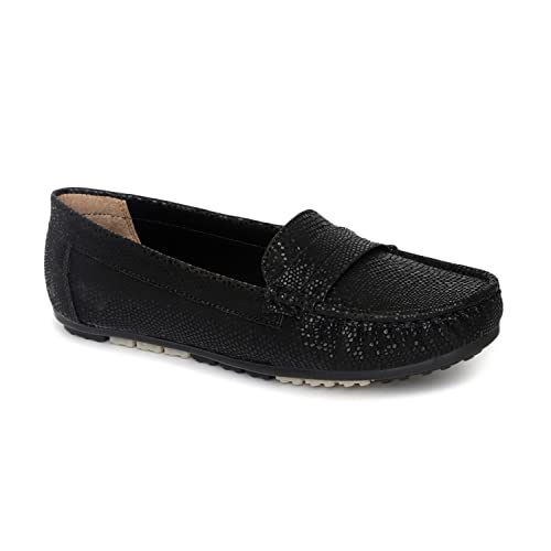 Image of Marc Loire Women Comfortable Slip On Flat Loafer Ballet; Casual and Formal Footwear