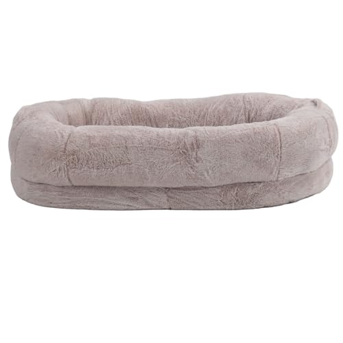FILFEEL Extra Large Comfortable Human Dog Bed Bean Bag with Removable Cover for Adults & Pets 39.37x27.55x11.81in (100 * 70 * 30CM)