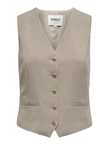 Gilet blazer sans manches chic pour le bureau et les sorties en ville