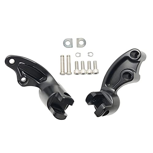 Accessoires commandes au pied haut de gamme en alu noir - 5