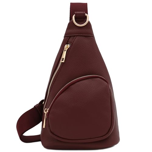 FashionPuzzle Compact Triangle Sling Bag