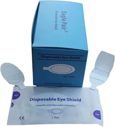 Generic 50 Paar Laser-/IPL/LED-Augenschutz für Client-Augenschutz 190 nm-11000 nm OD7