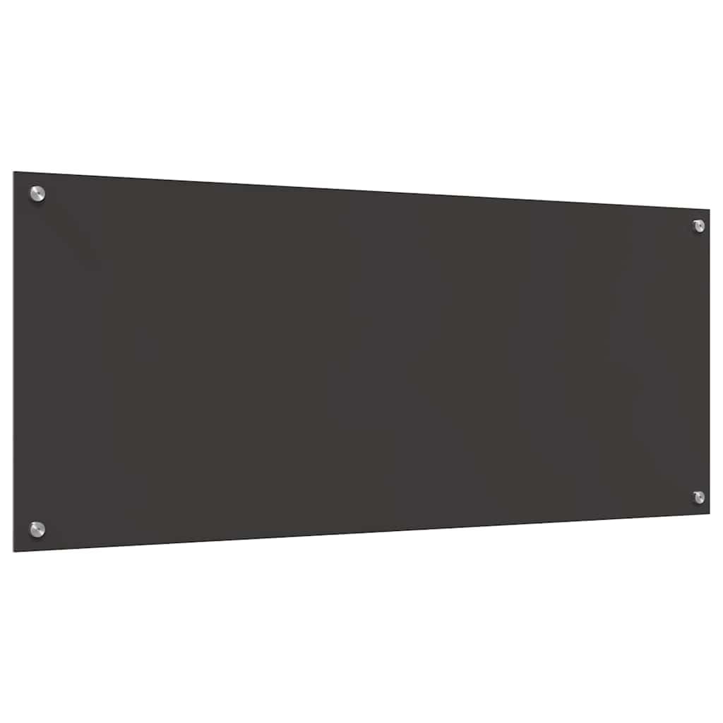 Generisch Küchenrückwand 2 pcs Dunkelgrau 120 x 50 cm Gehärtetes Glas,Heim & Garten,Küche & Esszimmer,Küchenhelfer & -utensilien-3415510