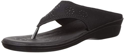 BATA womens Ellan Lycra Ii Black, Black 5 UK Flip Flop (6716711) (B07X5J8MGJ) Amazon Price History, Amazon Price Tracker