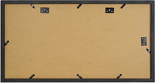Golden State Art, 11X22 Black Diploma Frame With Tassel Holder For 8.5X11 Diploma And 4X6 Photo With Solid Wood And Tempered Glass, Black Over Gold Mat For Wall, Graduation Keepsakes, 1 Pack #TOP1