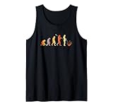 Vintage Calatheas Human Evolution Pflanzengärtner Gartenarbeit Tank Top