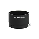 JJC LH-J61F Black Professional Hard Lens Hood for Olympus 75mm F1.8 Replaces Olympus LH-61F